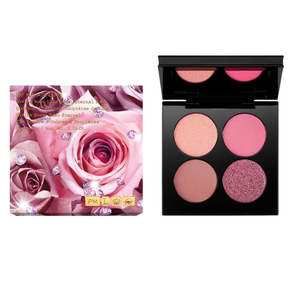 NIB Pat McGrath Divine Rose Luxe Quad: Eternal Eden